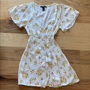 Floral Dress with tie